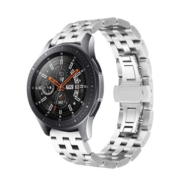 Bracelete para Samsung Galaxy Watch em Aço Inoxidável 46mm Prateado