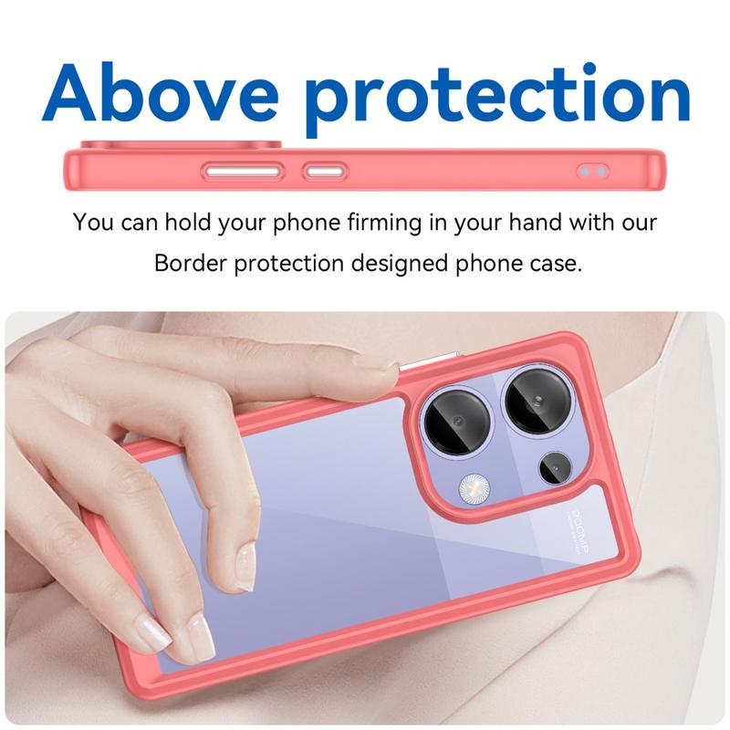 Capa Híbrida Antichoques para Xiaomi Redmi Note 13 Pro 4G Poco M6 Pro