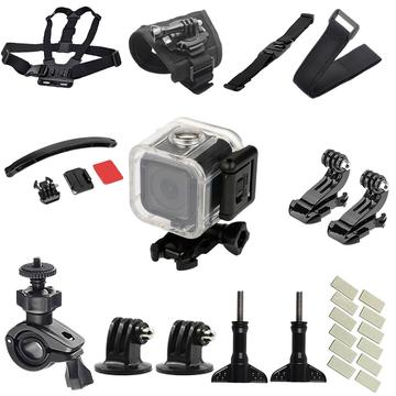 Pack de acessórios para bicicleta GoPro HERO 5 Session/4 Session 17 em 1