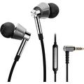 1MORE E1001 Triple Driver Auscultadores intra-auriculares com fios - 3.5mm - Prata