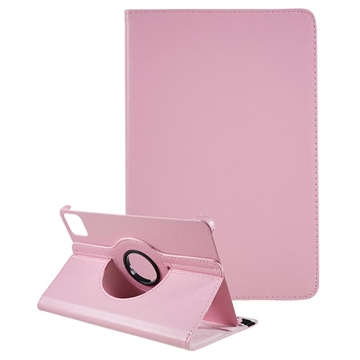 Bolsa Tipo Fólio Rotativa 360 para Xiaomi Pad 6/Pad 6 Pro - Cor-de-Rosa