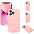 Capa Plástica Revestida 3D Jacket para iPhone 11 Pro - Cor-de-Rosa