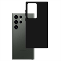 Capa de TPU 3MK Matt para Samsung Galaxy S23 Ultra 5G - Preto