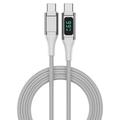 4smarts DigitCord Cabo USB-C / USB-C - 100W, 1.5m - Branco