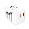 Adaptador de viagem do mundo nómada 4smarts - 20W, EU, UK, US, AUS - Branco