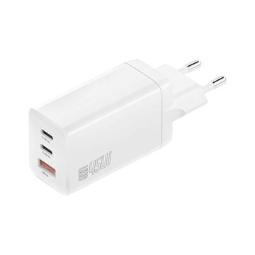 Carregador de parede 4smarts PDPlug Trio 45W GaN - Branco