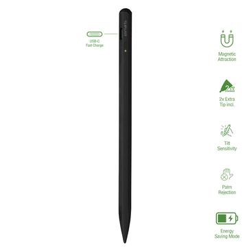 Caneta Stylus 4smarts Pencil Pro 3 Active - Preto