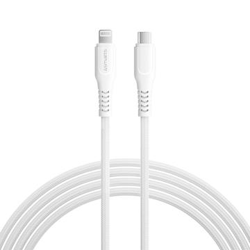 Cabo USB-C / Lightning 4smarts RapidCord PD - 1.5m - Branco