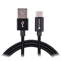 Cabo USB Tipo-C 4smarts RapidCord - 2m - Preto