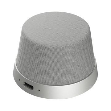 Altifalante Bluetooth 4smarts SoundForce à prova de água - Compatível com MagSafe - Prata / Cinzento