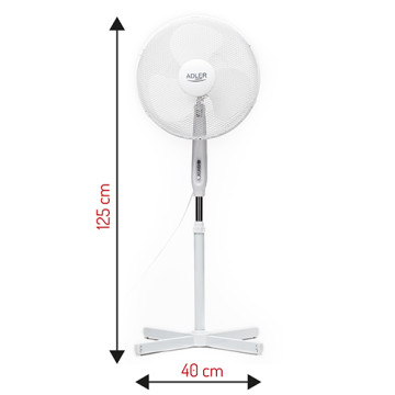 Adler AD 7305 Ventilador 40cm - suporte