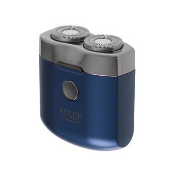 Máquina de barbear de viagem Adler AD 2937 - USB 2 cabeças