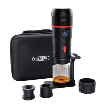 HiBREW H4-premium Cafeteira portátil 3 em 1 com mala 80W