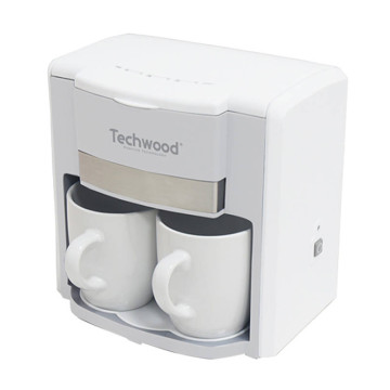 Cafeteira pour-over Techwood de 2 chávenas