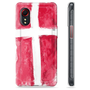 Capa de TPU - Samsung Galaxy Xcover 5 - Bandeira da Dinamarca