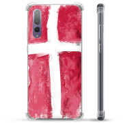 Capa Híbrida - Huawei P20 Pro - Bandeira da Dinamarca