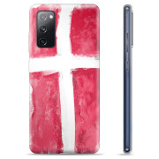 Capa de TPU - Samsung Galaxy S20 FE - Bandeira da Dinamarca