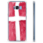 Capa Híbrida - Samsung Galaxy S8 - Bandeira da Dinamarca