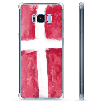 Capa Híbrida - Samsung Galaxy S8+ - Bandeira da Dinamarca