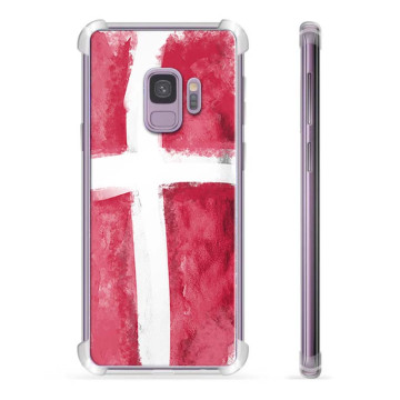 Capa Híbrida - Samsung Galaxy S9 - Bandeira da Dinamarca