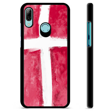 Capa Protetora - Huawei P Smart (2019)  - Bandeira da Dinamarca