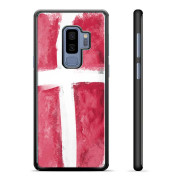 Capa Protetora - Samsung Galaxy S9+  - Bandeira da Dinamarca