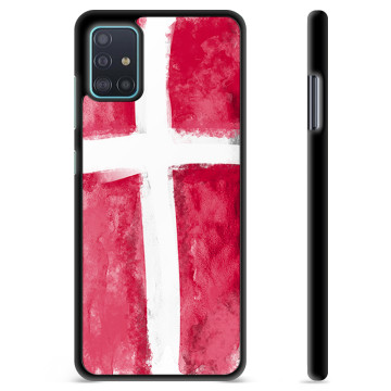 Capa Protetora - Samsung Galaxy A51  - Bandeira da Dinamarca