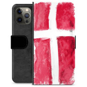 Bolsa tipo Carteira - iPhone 12 Pro Max - Bandeira da Dinamarca