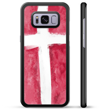 Capa Protetora - Samsung Galaxy S8  - Bandeira da Dinamarca