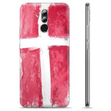 Capa Protetora - Huawei Mate 20 Lite  - Bandeira da Dinamarca