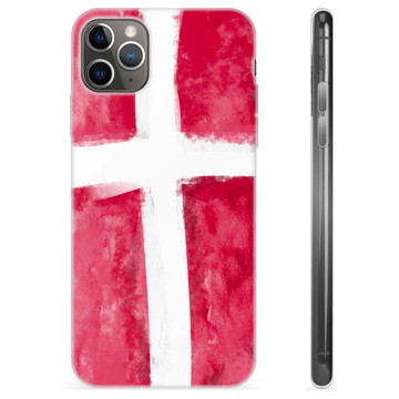 Capa de TPU - iPhone 11 Pro Max - Bandeira da Dinamarca