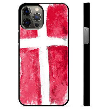 Capa Protetora - iPhone 12 Pro Max  - Bandeira da Dinamarca