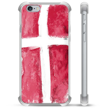 Capa Híbrida - iPhone 6 Plus / 6S Plus - Bandeira da Dinamarca