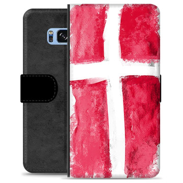 Bolsa tipo Carteira - iPhone 7/8/SE (2020)/SE (2022) - Bandeira da Dinamarca