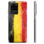 Capa de TPU - Samsung Galaxy S20 Ultra - Bandeira da Alemanha