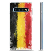 Capa de TPU - Samsung Galaxy S10+ - Bandeira da Alemanha