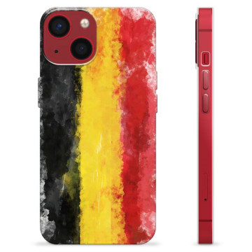 Capa de TPU - iPhone 13 Mini - Bandeira da Alemanha