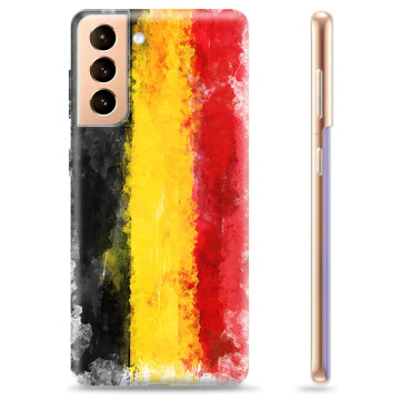 Capa de TPU - Samsung Galaxy S21+ 5G - Bandeira da Alemanha