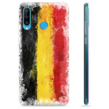 Capa de TPU - Huawei P30 Lite - Bandeira da Alemanha