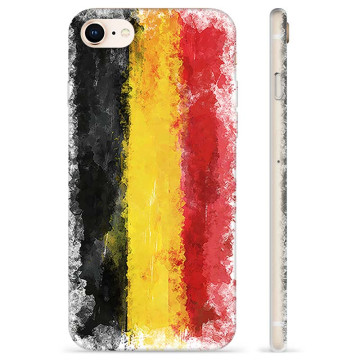 Capa de TPU - iPhone 7/8/SE (2020)/SE (2022) - Bandeira da Alemanha