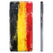 Capa de TPU - Samsung Galaxy A71 - Bandeira da Alemanha
