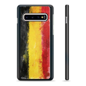 Capa Protetora - Samsung Galaxy S10+  - Bandeira da Alemanha