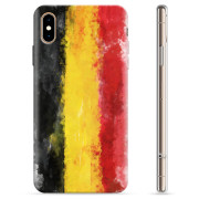 Capa de TPU - iPhone XS Max - Bandeira da Alemanha