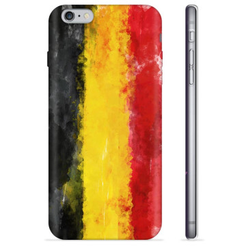 Capa de TPU - iPhone 6 / 6S - Bandeira da Alemanha