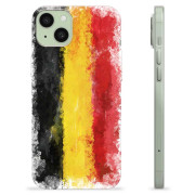 Capa de TPU - iPhone 15 Plus - Bandeira da Alemanha
