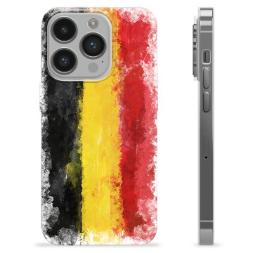 Capa de TPU - iPhone 14 Pro - Bandeira da Alemanha