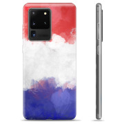 Capa de TPU - Samsung Galaxy S20 Ultra - Bandeira Francesa