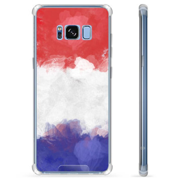 Capa Híbrida - Samsung Galaxy S8+ - Bandeira Francesa