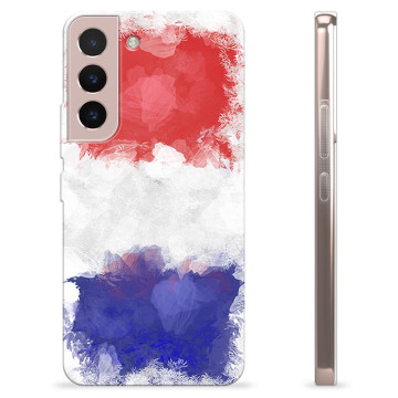 Capa de TPU - Samsung Galaxy S22 5G - Bandeira Francesa