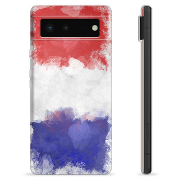 Capa de TPU - Google Pixel 6 - Bandeira Francesa